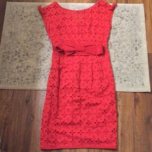 Nanette Lepore Eyelet Dress Very 60s Mad Men! - image 1